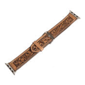 Apple Watchband straight tooled leather 38/40/41mm