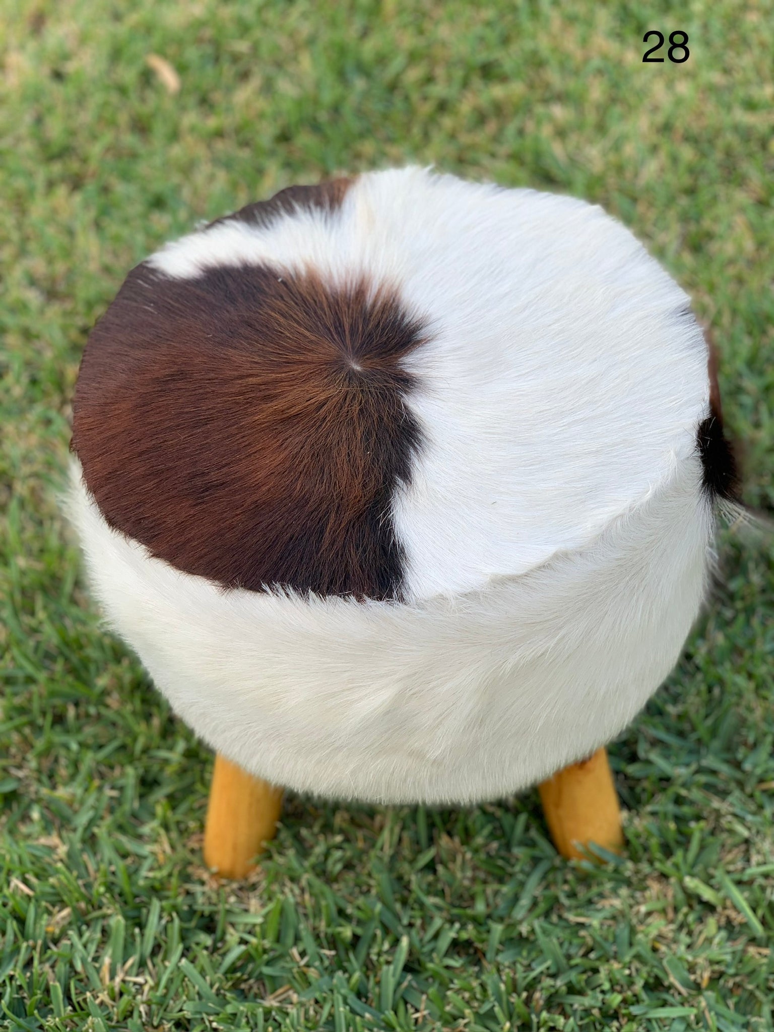 Cowhide Stool #28