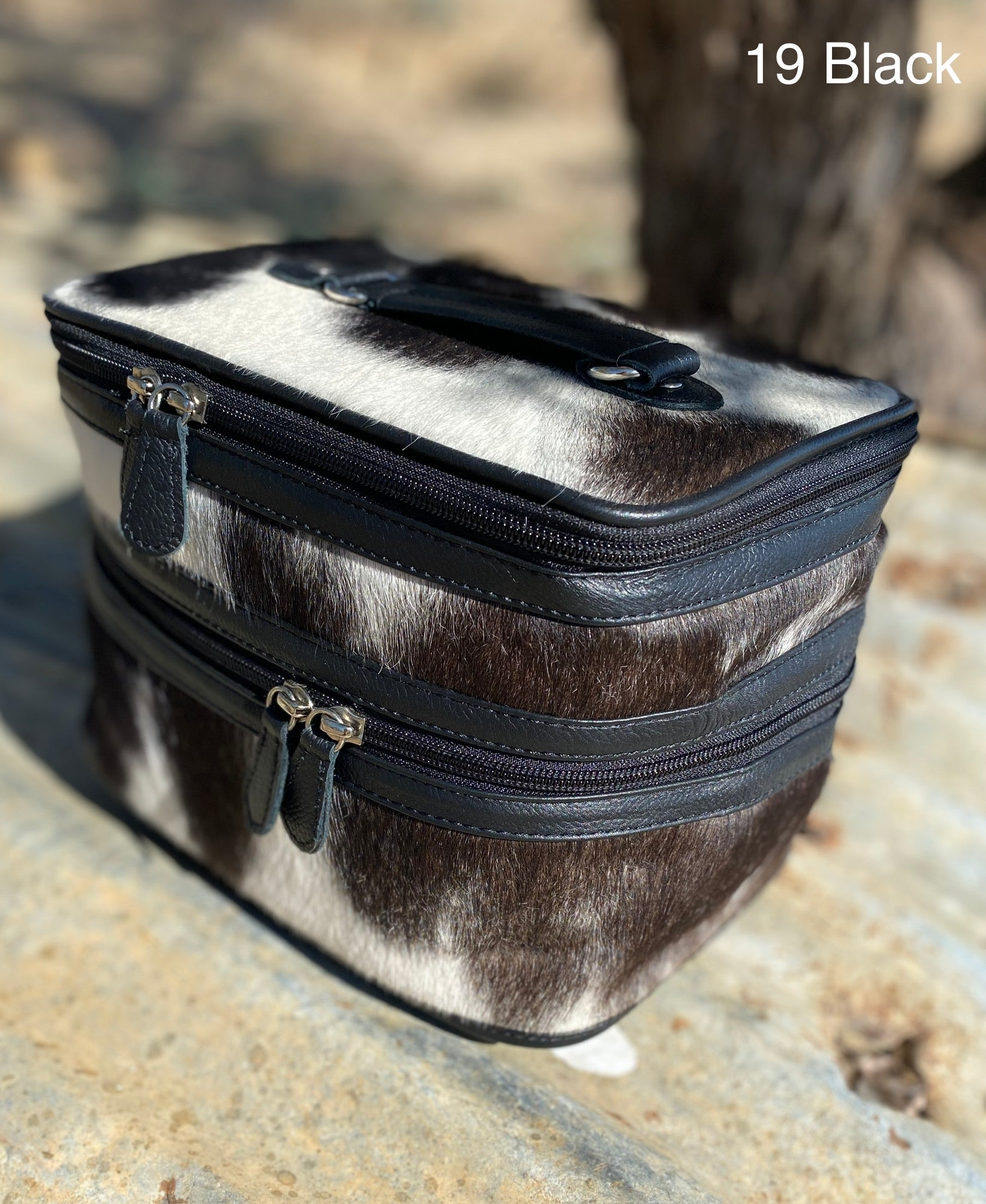 Cowhide Beauty Case #19