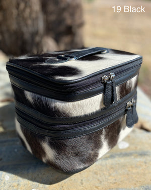 Cowhide Beauty Case #19