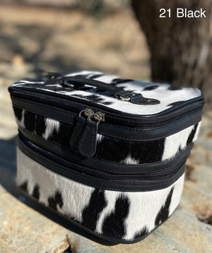 Cowhide Beauty Case #21