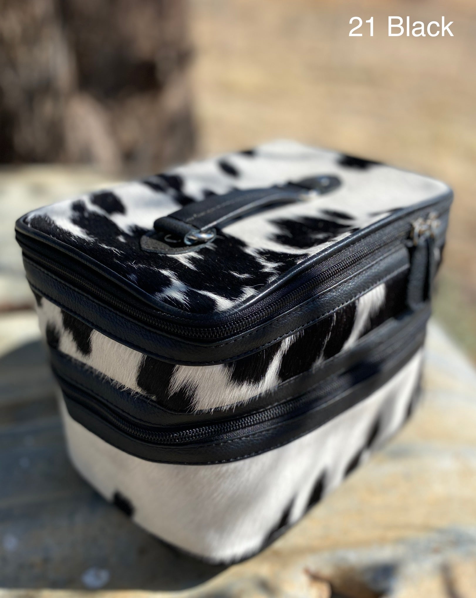 Cowhide Beauty Case #21