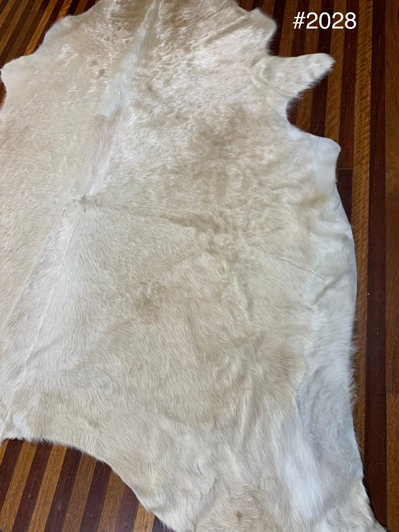 Coffee Table Cow Hide #2028