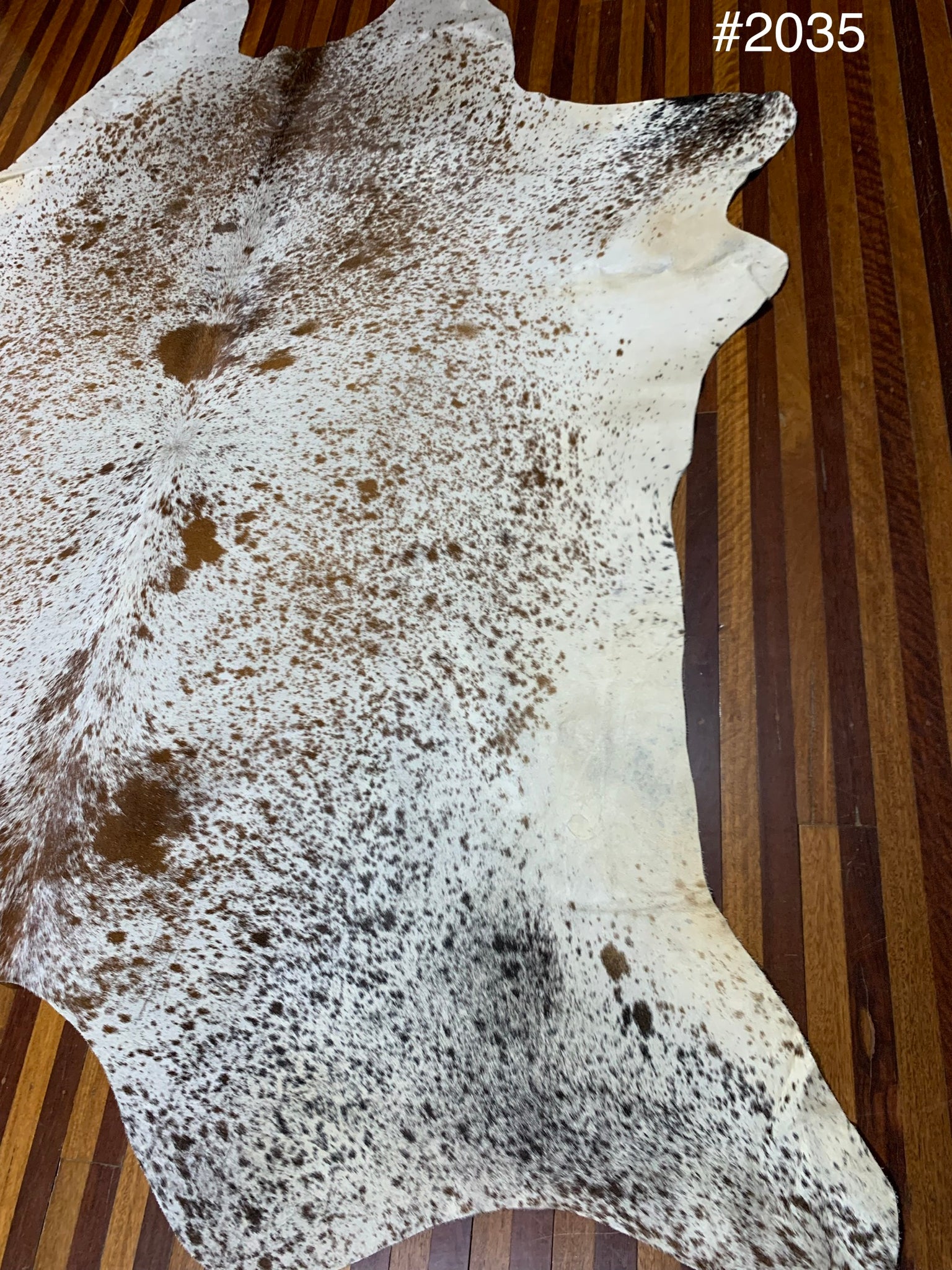 Coffee Table Cow Hide #2035