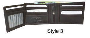 Cenzoni Mens Wallet _ Style 3 _ Brown