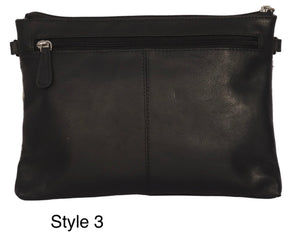 Cenzoni Crossbody Bag _ Style 3 _ Black #12