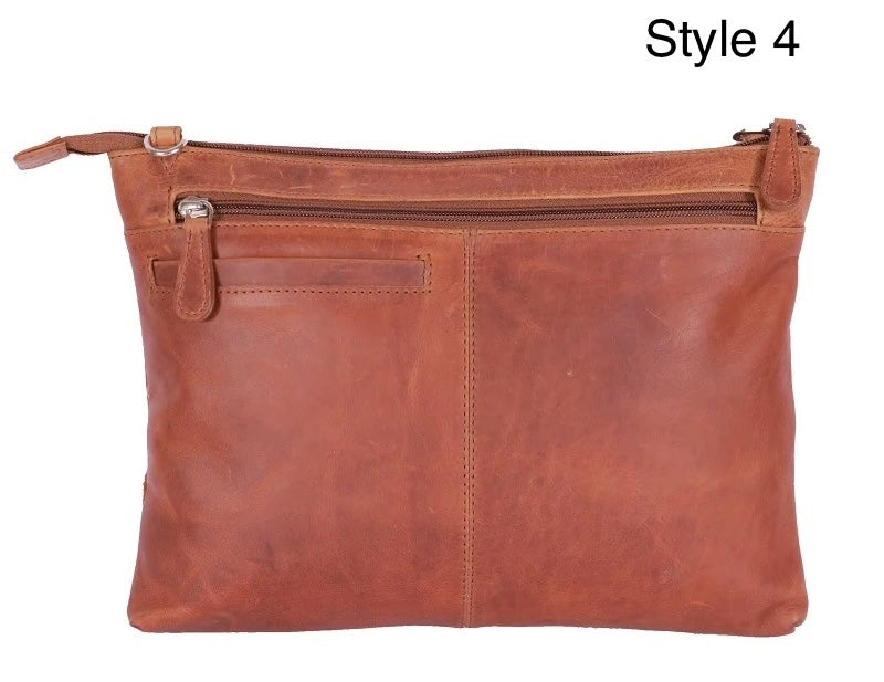 Lg Sling Crossbody Bag _ Style 4 _ Brown #7