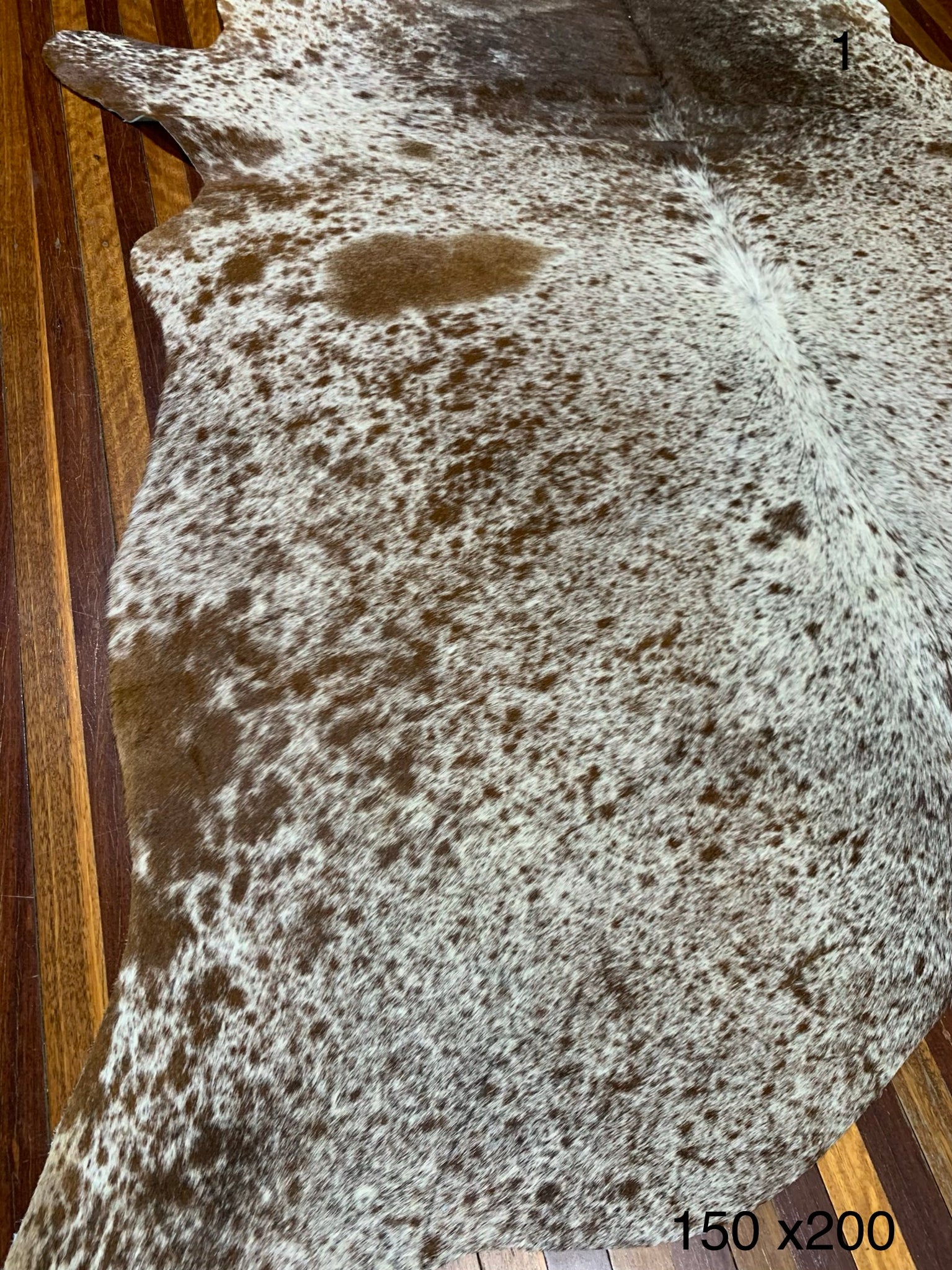 Coffee Table Cow Hide #1