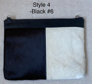 Lg Sling Crossbody Bag _ Style 4 _ Black #6