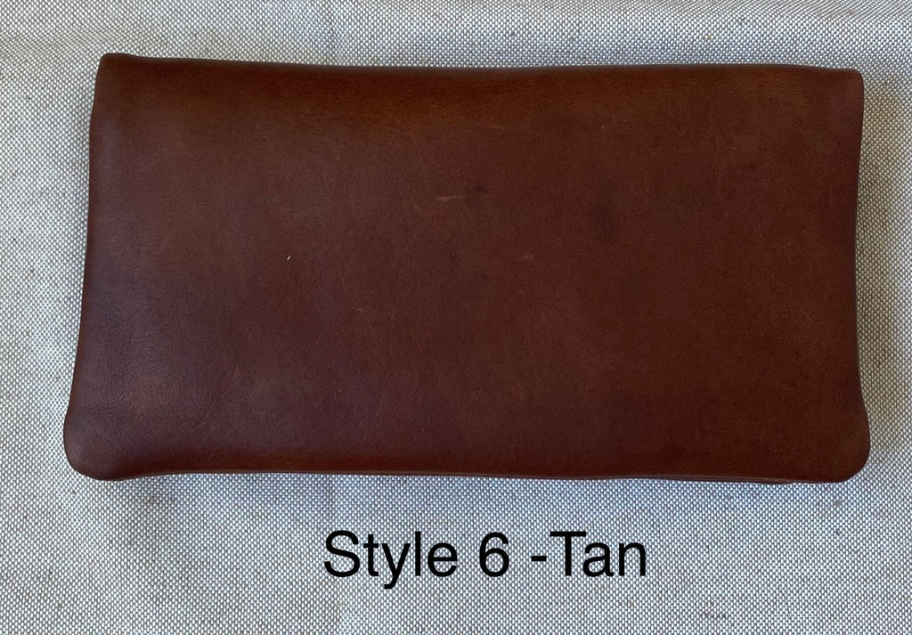 Ladies Leather Wallet _ Style 6 _ Tan