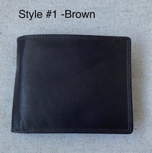 Cenzoni Mens Wallet _ Style 1 _ Brown