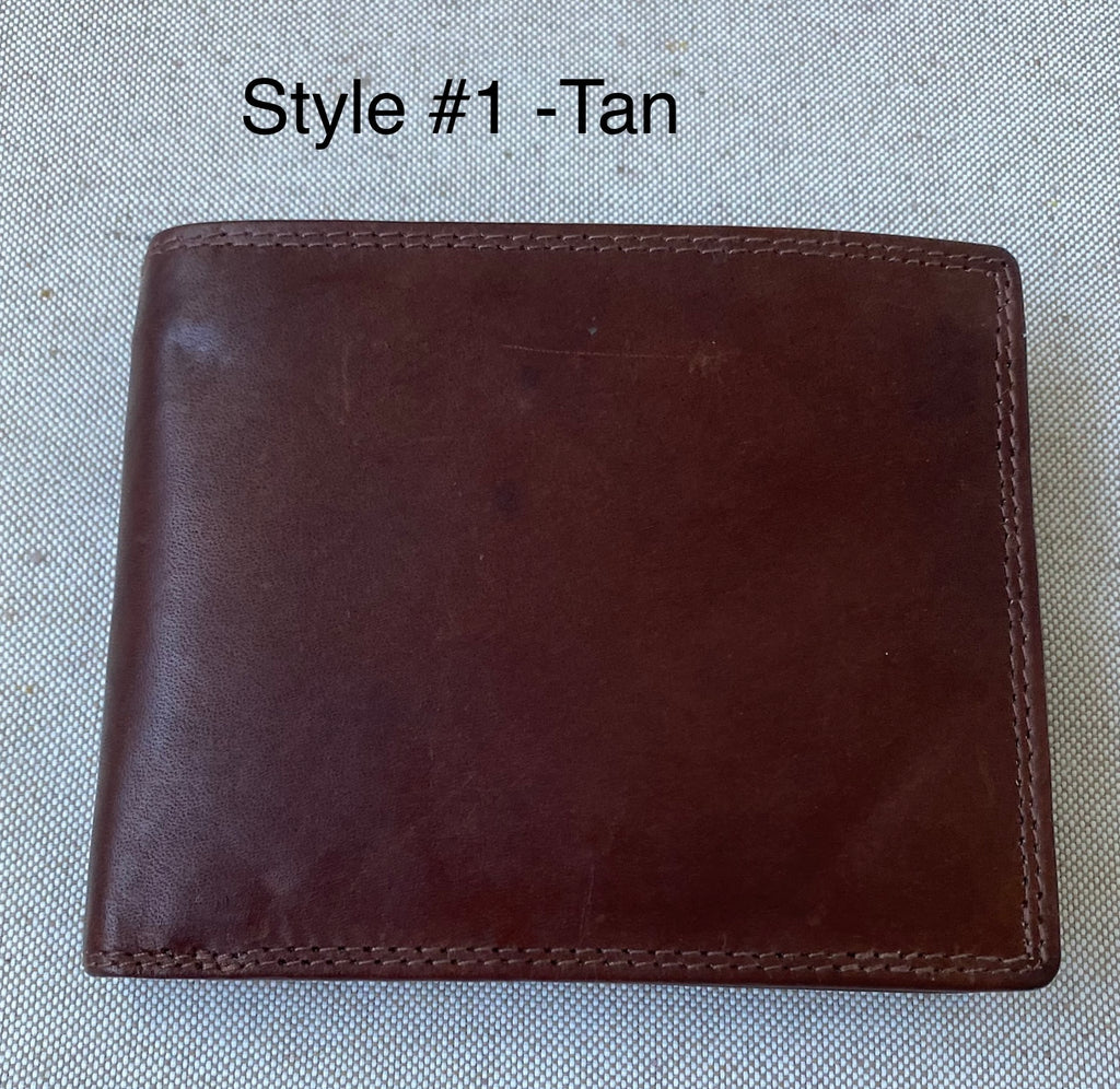 Cenzoni Mens Wallet _ Style 1 _ Tan