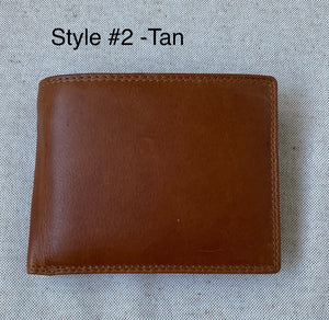 Cenzoni Mens Wallet _ Style 2 _ Tan