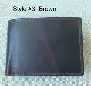 Cenzoni Mens Wallet _ Style 3 _ Brown