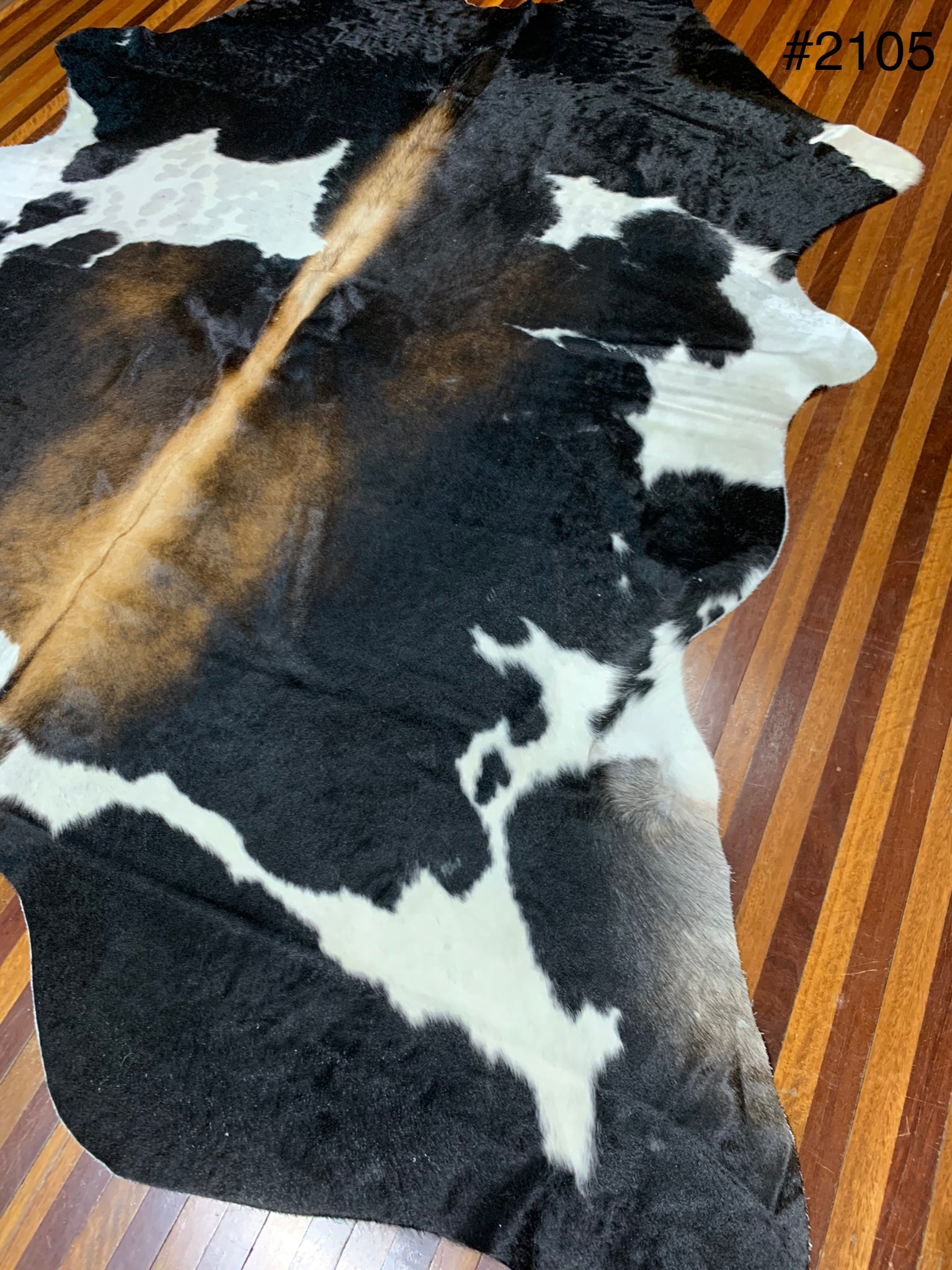 "B" Grade - Coffee Table Cow Hide #2105