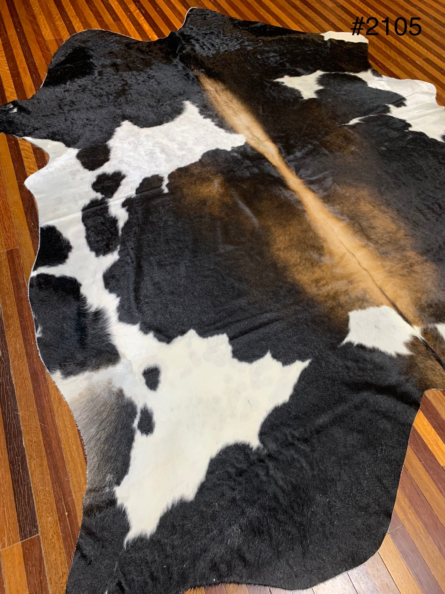 "B" Grade - Coffee Table Cow Hide #2105