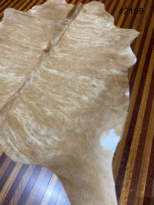 Coffee Table Cow Hide #2109
