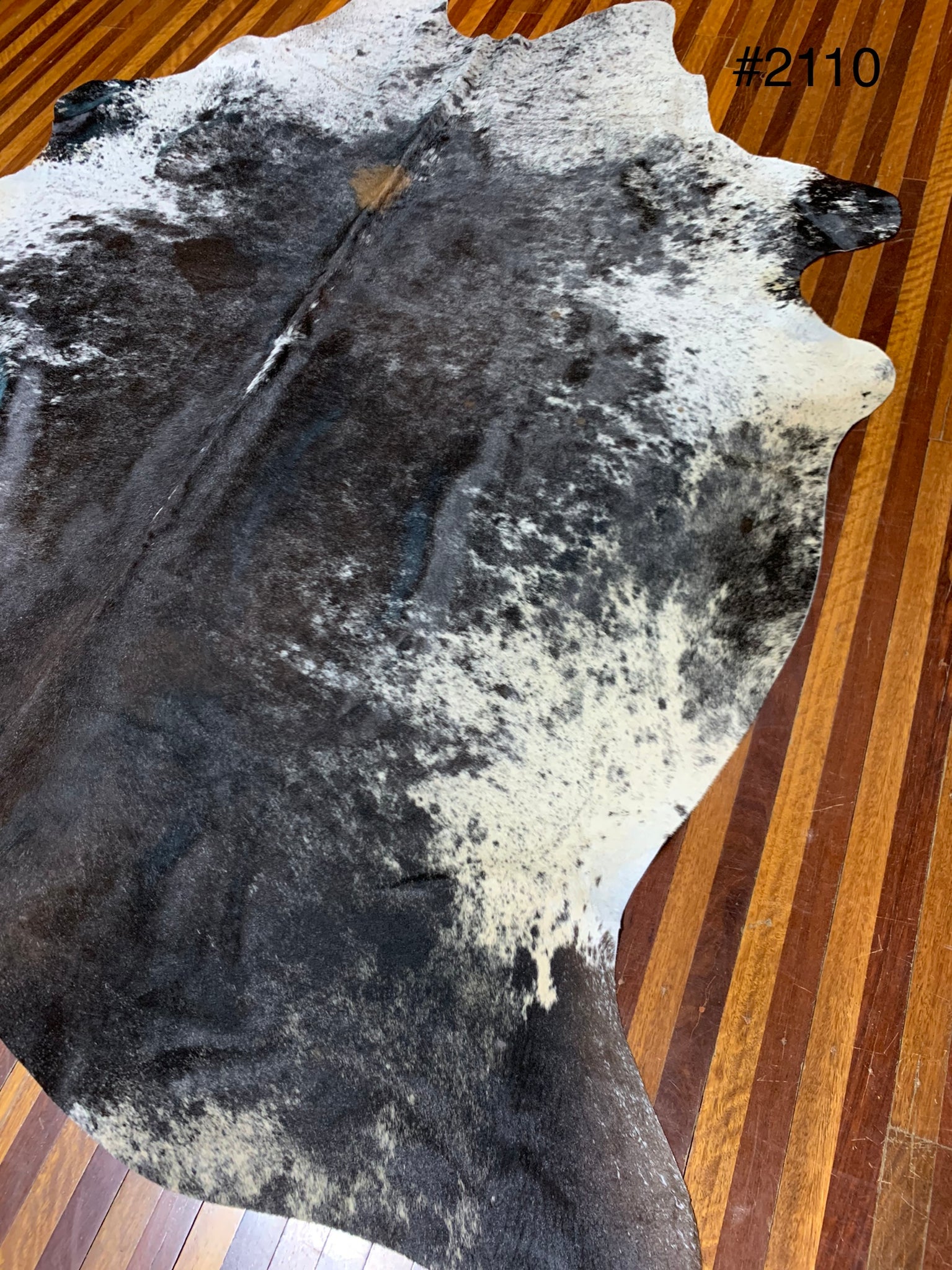 Coffee Table Cow Hide #2110