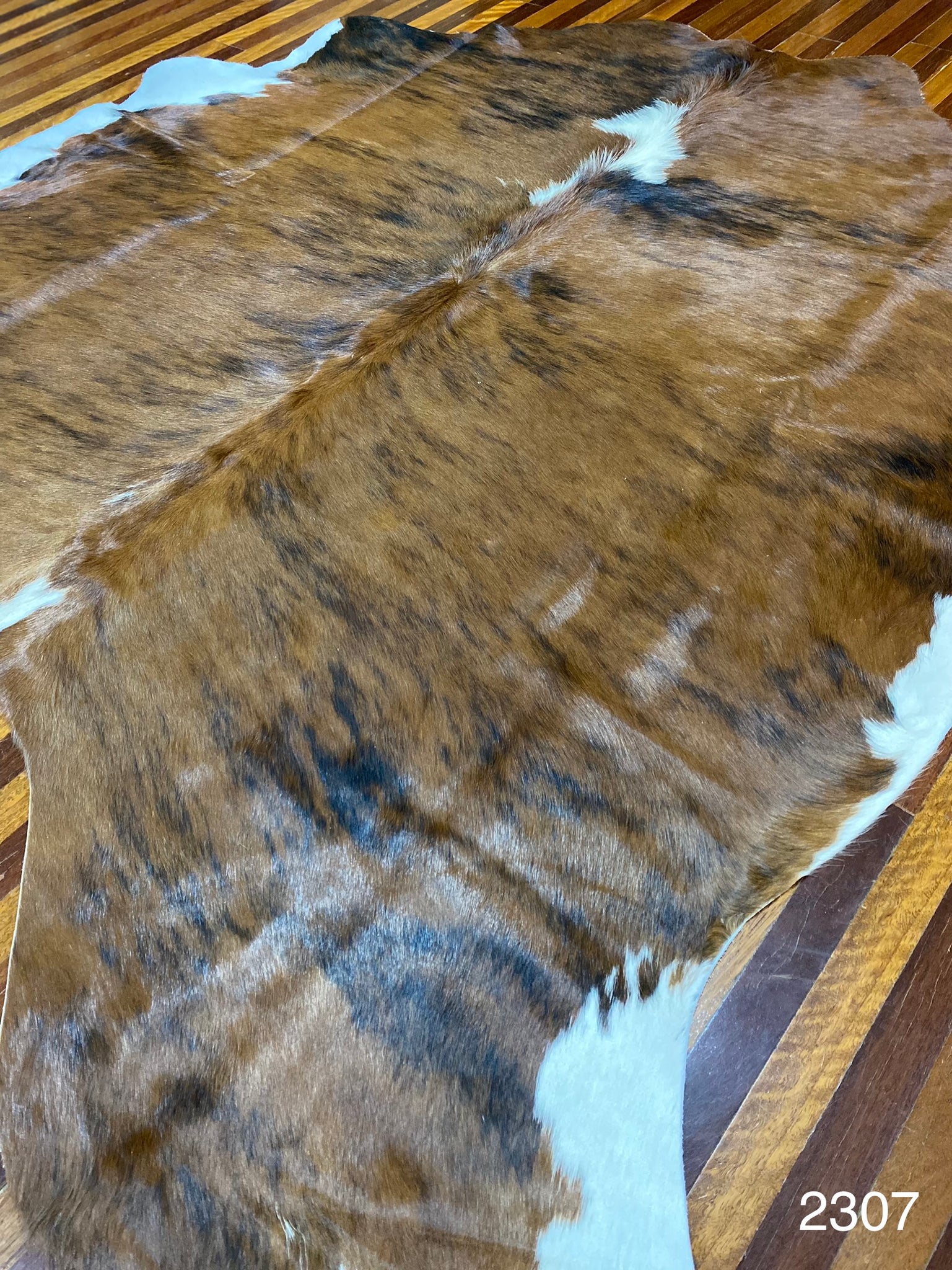 Coffee Table Cow Hide #2307