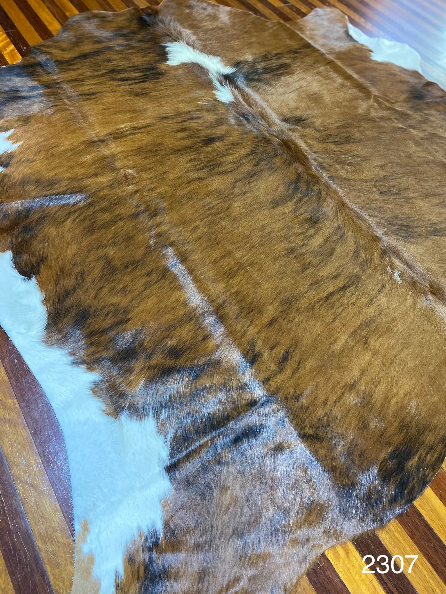 Coffee Table Cow Hide #2307