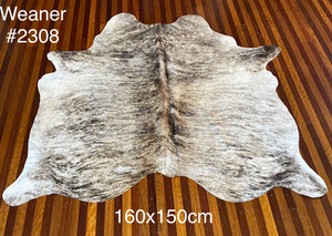 Coffee Table Cow Hide #2308