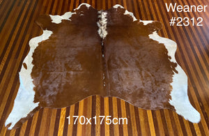 Coffee Table Cow Hide #2312