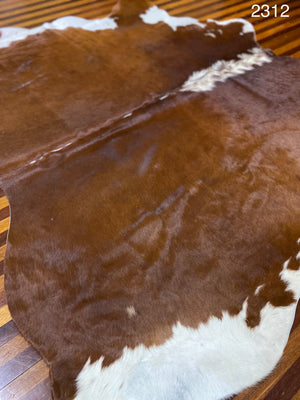 Coffee Table Cow Hide #2312
